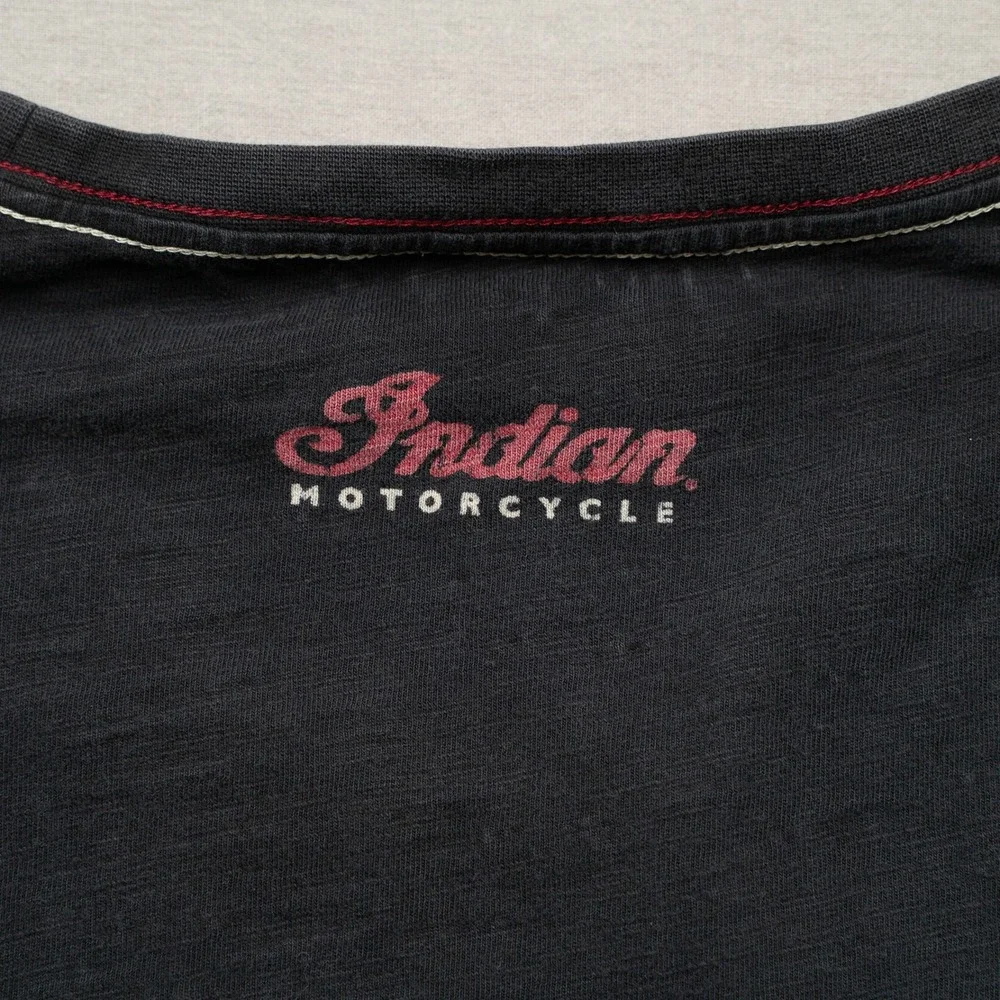 Indian Motorcycle Americas First Company EST 1901 T Shirt Black XXL